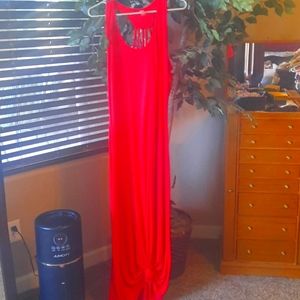 Red Maxi Dress